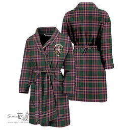 Scottish MacFarlane Hunting Modern Clan Family Crest Tartan Bathrobe