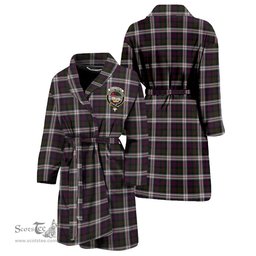 Scottish MacDonald Dress Clan Family Crest Tartan Bathrobe