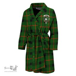 Scottish Kincaid Modern Clan Family Crest Tartan Bathrobe