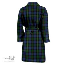 Scottish Gow Hunting Clan Family Crest Tartan Bathrobe