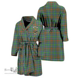 Scottish MacIntosh Hunting Ancient Clan Family Crest Tartan Bathrobe