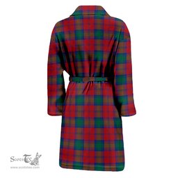 Scottish Lindsay Modern Clan Family Crest Tartan Bathrobe