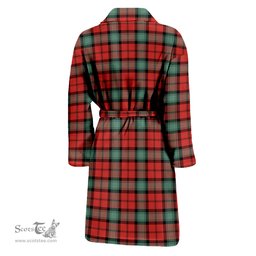 Scottish Kerr Ancient Clan Family Crest Tartan Bathrobe