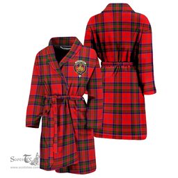 Scottish MacGillivray Modern Clan Family Crest Tartan Bathrobe