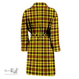 Scottish Jardine Modern Clan Family Crest Tartan Bathrobe