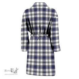 Scottish Hannay Modern Clan Family Crest Tartan Bathrobe