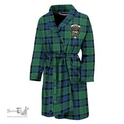 Scottish Graham of Menteith Ancient Clan Family Crest Tartan Bathrobe