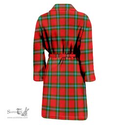 Scottish MacLaine of Loch Buie Clan Family Crest Tartan Bathrobe