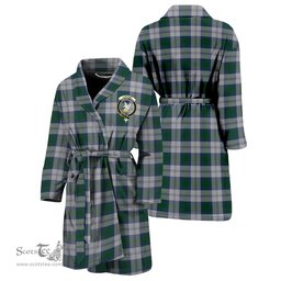 Scottish Lindsay Dress Clan Family Crest Tartan Bathrobe