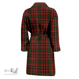 Scottish MacInnes Hastie Clan Family Crest Tartan Bathrobe
