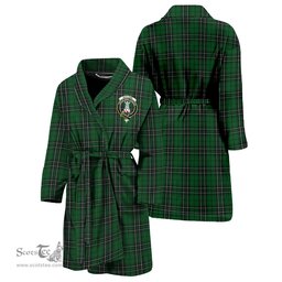 Scottish MacLean of Duart Hunting Clan Family Crest Tartan Bathrobe