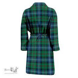 Scottish Urquhart Ancient Clan Family Crest Tartan Bathrobe