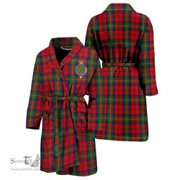 Scottish Waddell (Fife), Greg Clan Family Crest Tartan Bathrobe