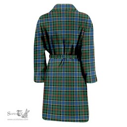 Scottish Ogilvie (Ogilvy) Hunting Ancient Clan Family Crest Tartan Bathrobe