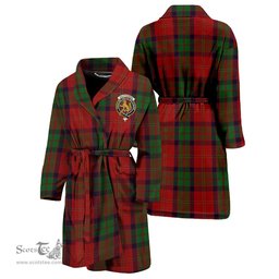 Scottish MacPherson of Cluny Clan Family Crest Tartan Bathrobe
