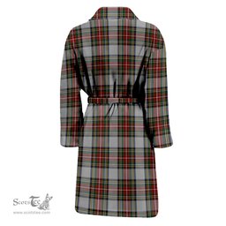 Scottish Stewart Dress Clan Family Crest Tartan Bathrobe