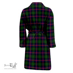 Scottish Urquhart Modern Clan Family Crest Tartan Bathrobe