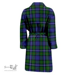 Scottish Robertson Hunting Modern Clan Family Crest Tartan Bathrobe