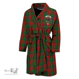 Scottish Turnbull Dress Clan Family Crest Tartan Bathrobe