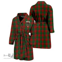 Scottish Turnbull Dress Clan Family Crest Tartan Bathrobe