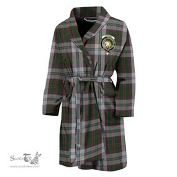 Scottish Stewart of Appin Dress Clan Family Crest Tartan Bathrobe