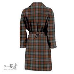Scottish Murray of Atholl Weathered Clan Family Crest Tartan Bathrobe