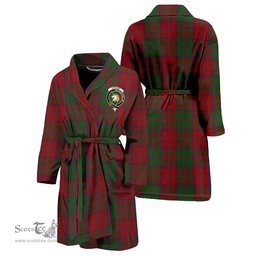 Scottish Stewart of Appin Clan Family Crest Tartan Bathrobe