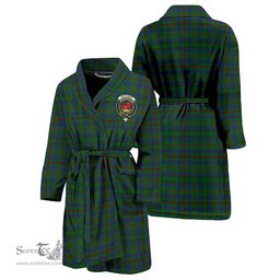 Scottish Moncrieff of Atholl Clan Family Crest Tartan Bathrobe
