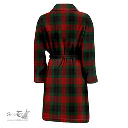 Scottish Skene of Cromar Black Clan Family Crest Tartan Bathrobe
