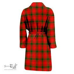 Scottish MacQuarrie Modern Clan Family Crest Tartan Bathrobe