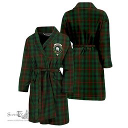 Scottish Tennant Clan Family Crest Tartan Bathrobe