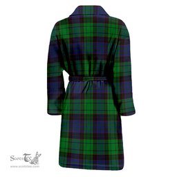 Scottish Stewart Old Modern Clan Family Crest Tartan Bathrobe