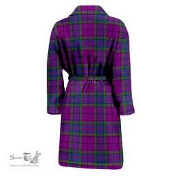 Scottish Wardlaw Modern Clan Family Crest Tartan Bathrobe