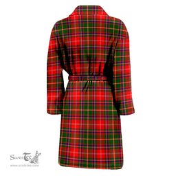 Scottish Somerville Modern Clan Family Crest Tartan Bathrobe