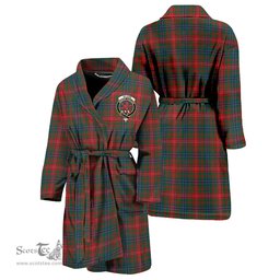 Scottish Wilson Modern Clan Family Crest Tartan Bathrobe