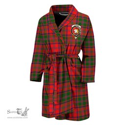 Scottish Stewart of Appin Modern Clan Family Crest Tartan Bathrobe