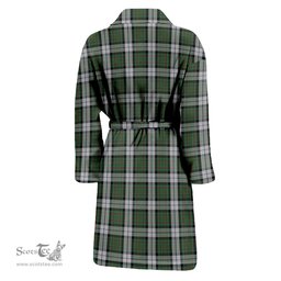 Scottish MacLaren Dress Clan Family Crest Tartan Bathrobe