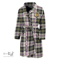 Scottish MacPherson Dress Ancient Clan Family Crest Tartan Bathrobe