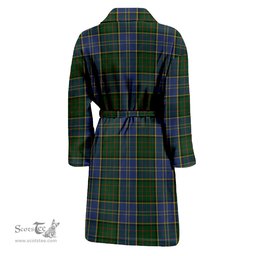 Scottish MacMillan Hunting Clan Family Crest Tartan Bathrobe