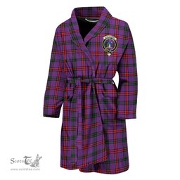 Scottish Montgomery Modern Clan Family Crest Tartan Bathrobe