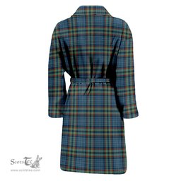 Scottish Ralston UK Clan Family Crest Tartan Bathrobe
