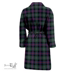Scottish Rose Hunting Modern Clan Family Crest Tartan Bathrobe