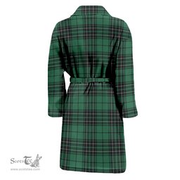 Scottish MacLean Hunting Ancient Clan Family Crest Tartan Bathrobe