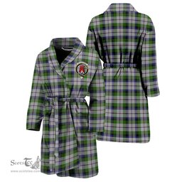 Scottish MacNaughton Dress Clan Family Crest Tartan Bathrobe