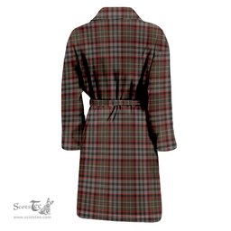 Scottish Nicolson Hunting Weathered Clan Family Crest Tartan Bathrobe