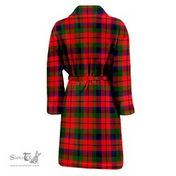 Scottish MacNaughton Modern Clan Family Crest Tartan Bathrobe