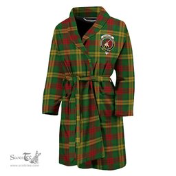 Scottish MacMillan Society of Glasgow Clan Family Crest Tartan Bathrobe
