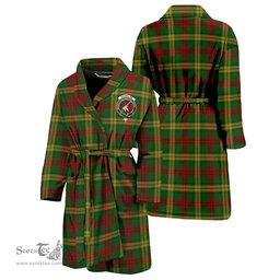 Scottish MacMillan Society of Glasgow Clan Family Crest Tartan Bathrobe