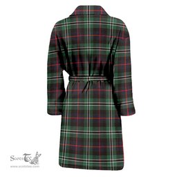 Scottish Rollo Hunting Clan Family Crest Tartan Bathrobe