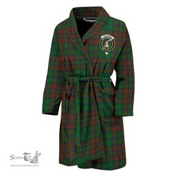 Scottish Matheson Hunting Highland Clan Family Crest Tartan Bathrobe